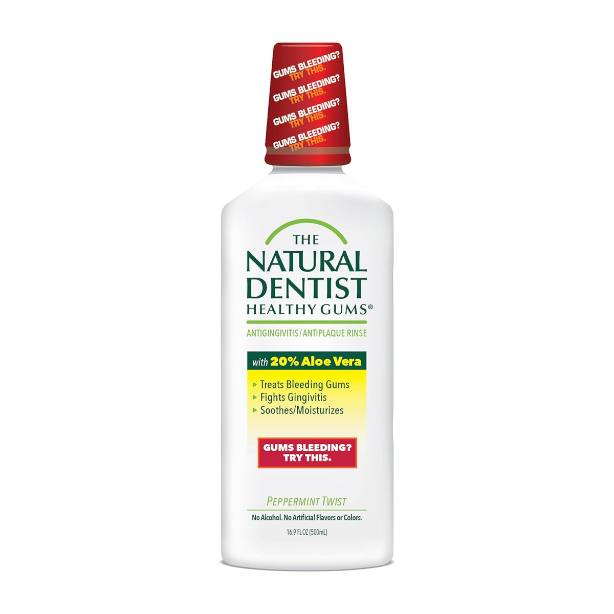 The Natural Dentist Healthy Gums Antigingivitis/Antiplaque Rinse (3 Pack)